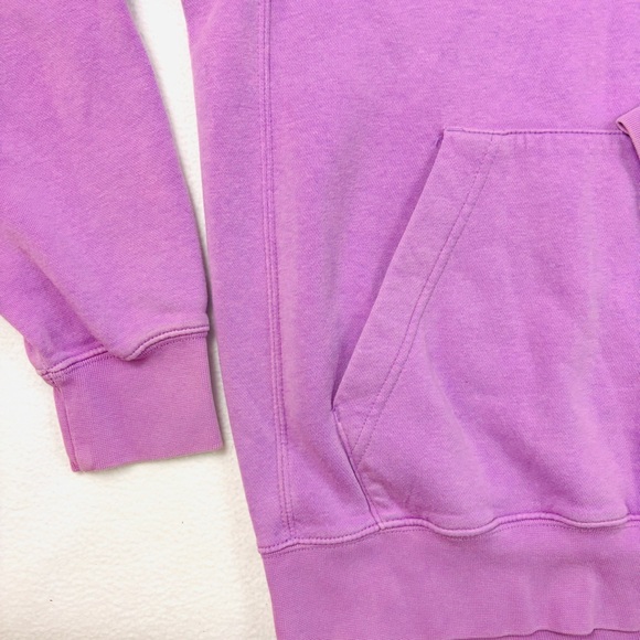 Nike Unisex Purple w/ Blue Nike Swoosh Midweight Double Lined Hood Hoodie (S) - Picture 8 of 13